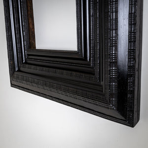 Black Ripple Moulding Frame, probably Netherlands, 17th Century