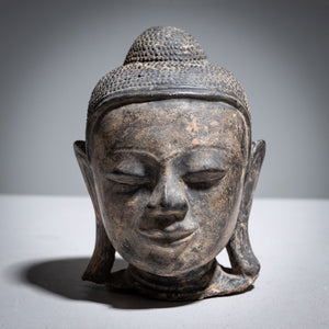 Buddha Head in Southeast Asian style