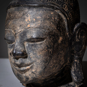 Buddha Head in Southeast Asian style