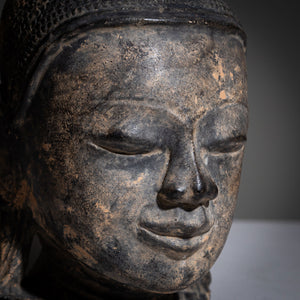 Buddha Head in Southeast Asian style