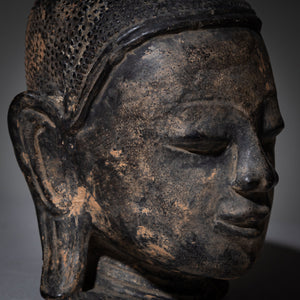 Buddha Head in Southeast Asian style