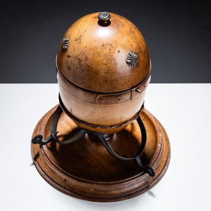 Egg-Shaped Wooden Box by Maison Alphonse Giroux, Paris, 2nd Half of the 19th Century