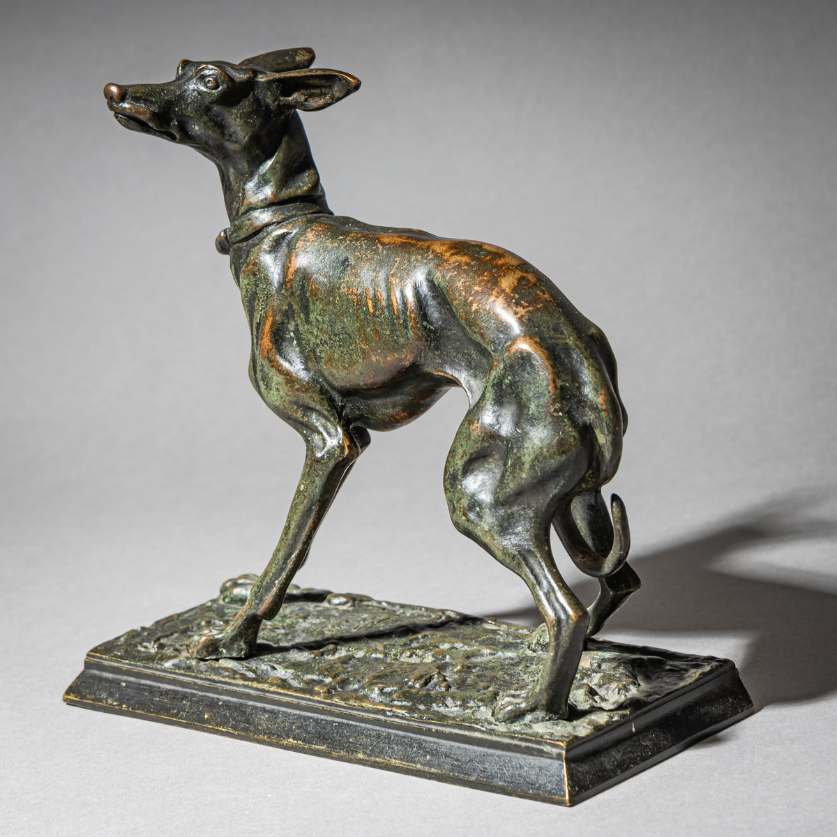 Greyhound Bronze by Christophe Fratin (1801–1864)
