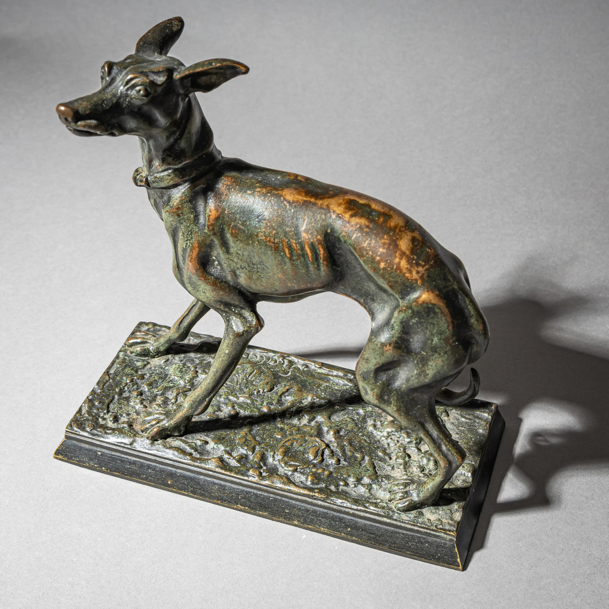 Greyhound Bronze by Christophe Fratin (1801–1864)