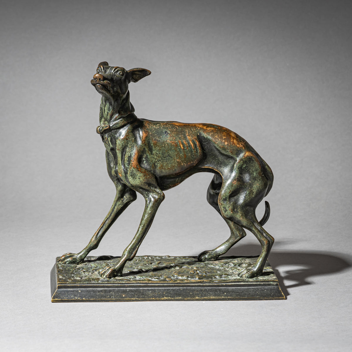 Greyhound Bronze by Christophe Fratin (1801–1864)