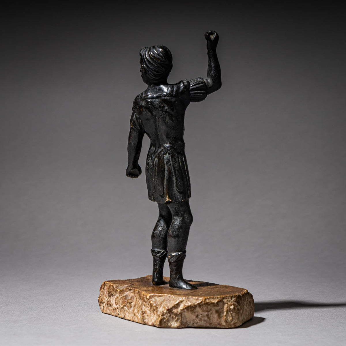 Bronze statuette of a Venetian mercenary, Italy 16th/17th century