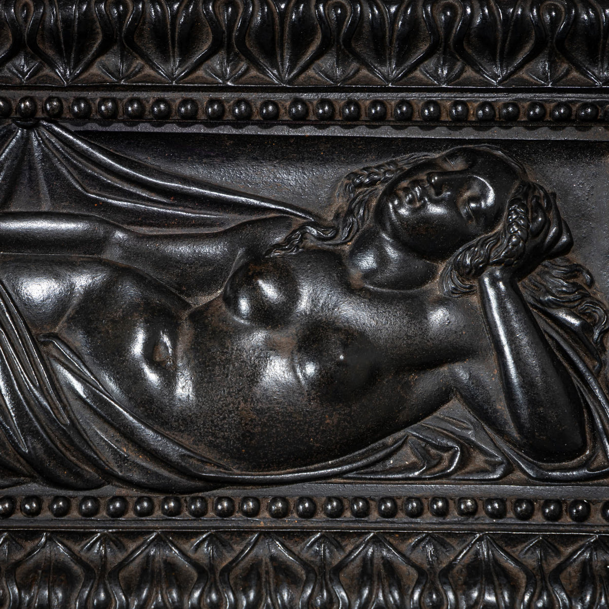 Relief of the Reclining Ariadne, Iron, Berlin, circa 1830