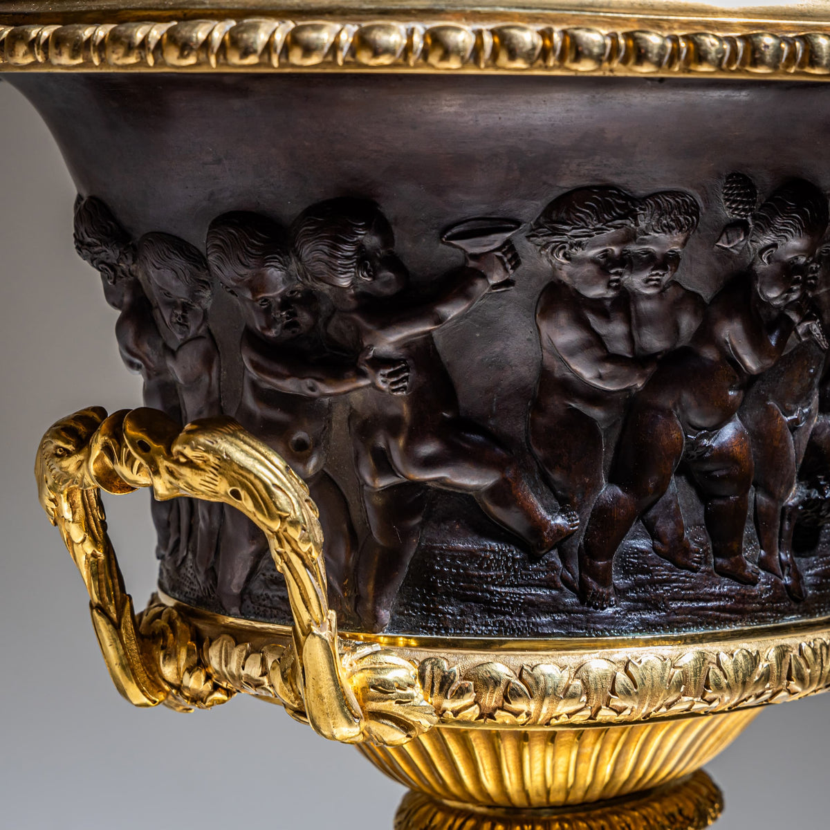 Bronze Jardinière, attributed to Eugène Cornu (?-1875), Paris, circa 1860/70