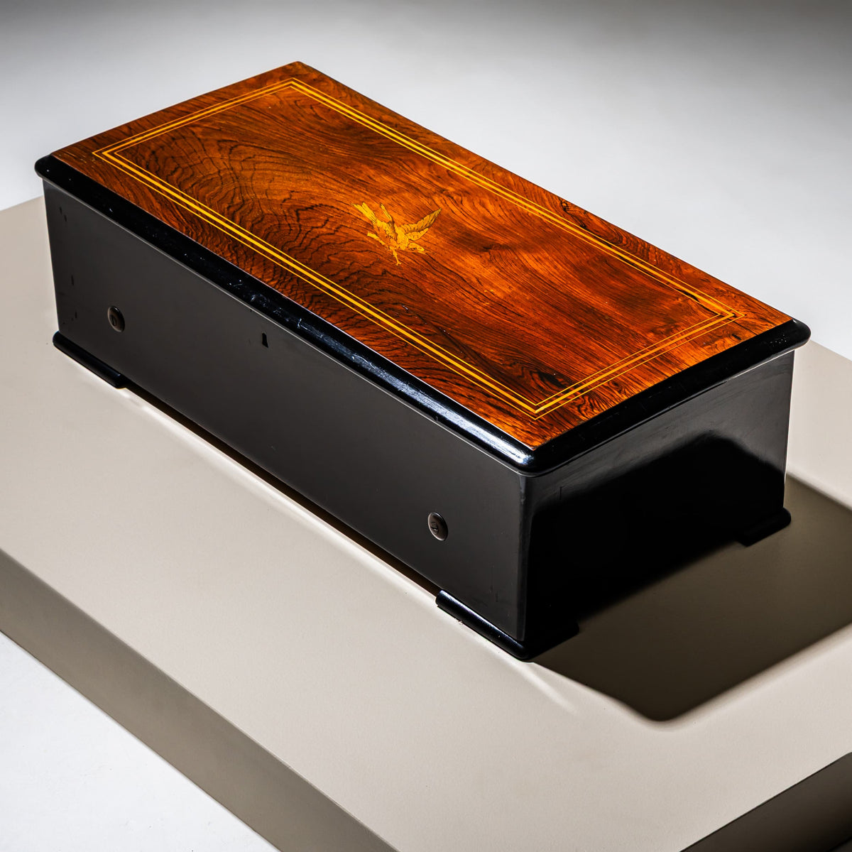 Music Box in Wooden Case, Zurich / Switzerland, Late 19th Century