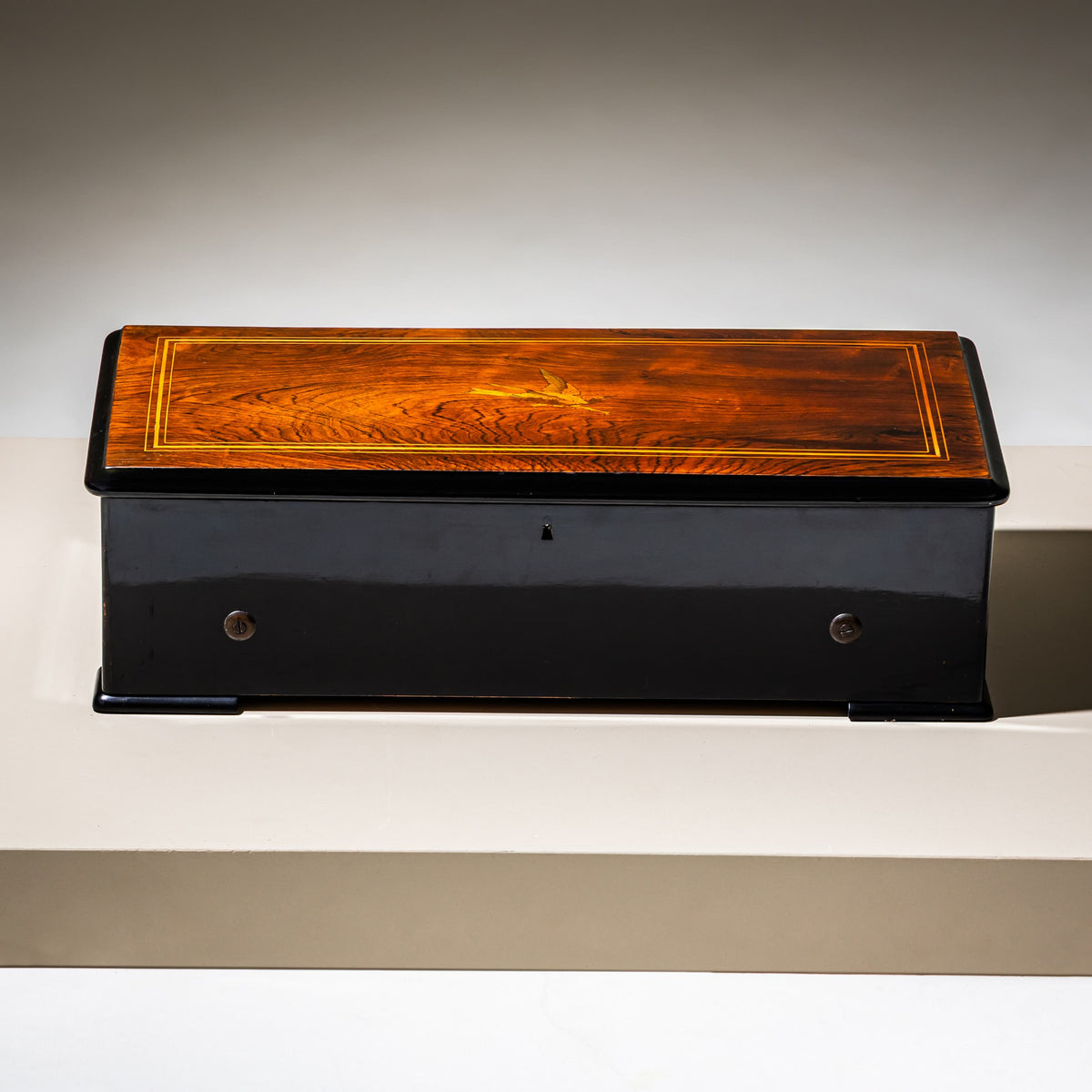 Music Box in Wooden Case, Zurich / Switzerland, Late 19th Century