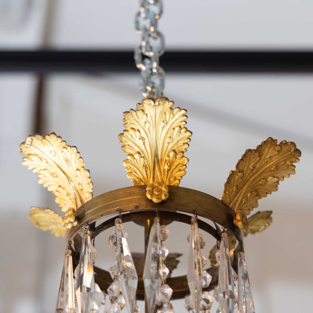 Chandelier with Crystals, France circa 1830