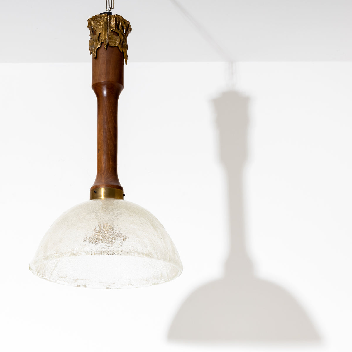 Deckenlampe von Angelo Brotto, Italien, 1980er Jahre