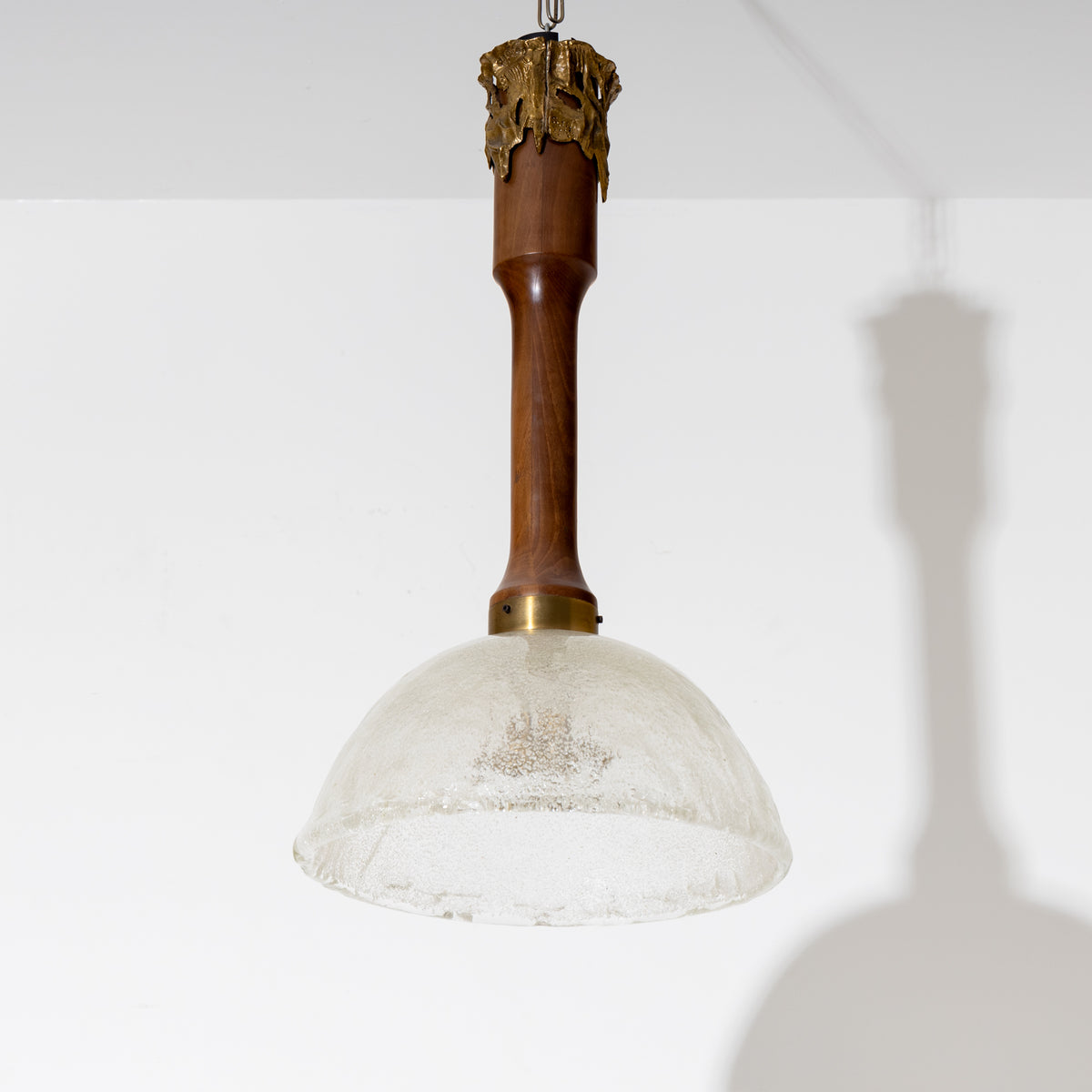 Deckenlampe von Angelo Brotto, Italien, 1980er Jahre