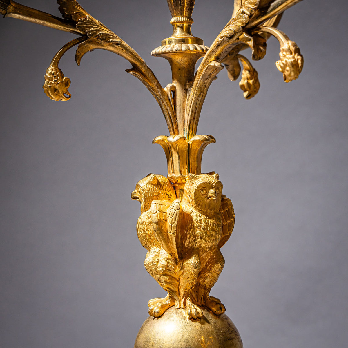 Pair of Empire Girandoles, attributed to Louis-Auguste Hervieu, France, circa 1810