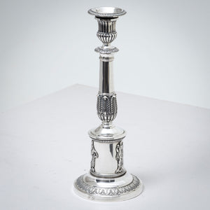 Pair of Candlesticks, Monogram F. D., 13 lot, 19th Century