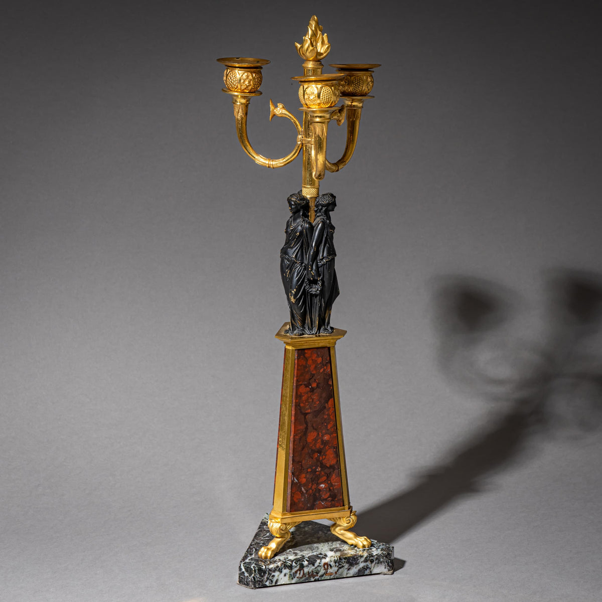 Pair of Girandoles, Probably Italy, 19th Century
