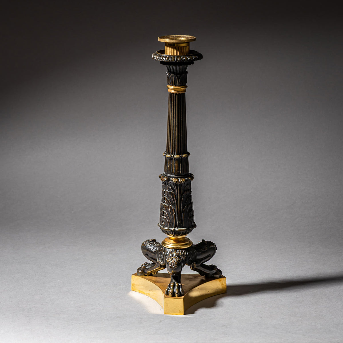 Pair of Charles X Candlesticks, France, circa 1825