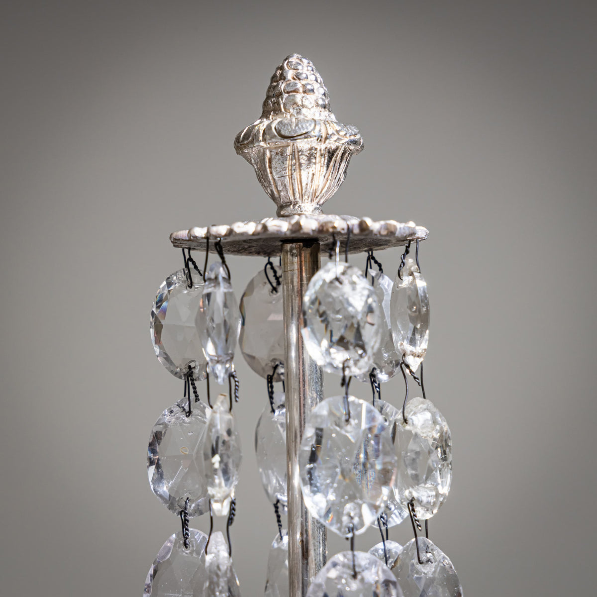 Pair of Lance Girandoles, probably Berlin, circa 1800