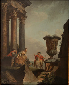 Pendant painting, Italy dat. 1756