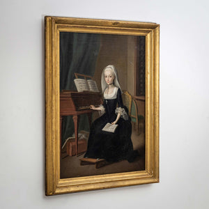 Young Woman at the Piano, 2nd Half 18th Century