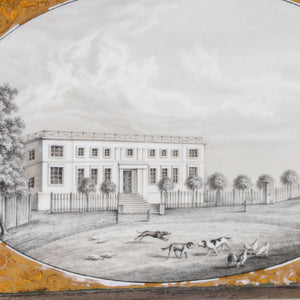 KPM Picture Plate, Berlin circa 1830