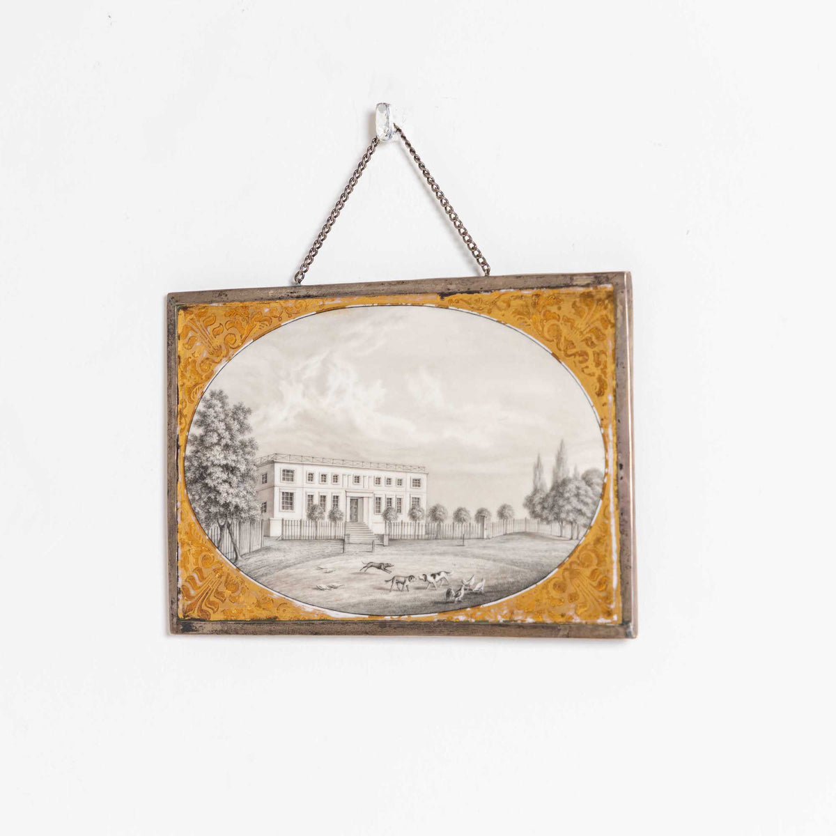 KPM Picture Plate, Berlin circa 1830