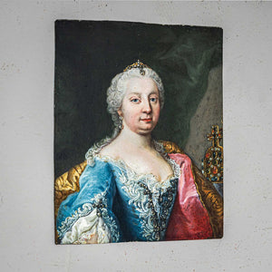 Miniaturportraits Maria Theresia und Franz I, 18. Jahrhundert