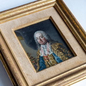 Miniaturportraits Maria Theresia und Franz I, 18. Jahrhundert