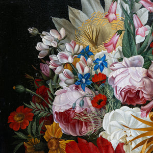 Friedrich Wilhelm Voelcker (1799-1870), Blumenstillleben, deutsch, 19. Jahrhundert