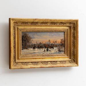 Hubert Kaplan (1940), View of Munich in Winter