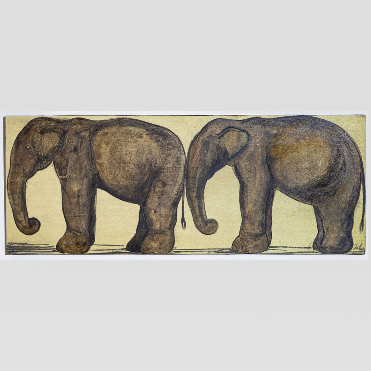 Marta Johan Milossis (*1957) Elephants