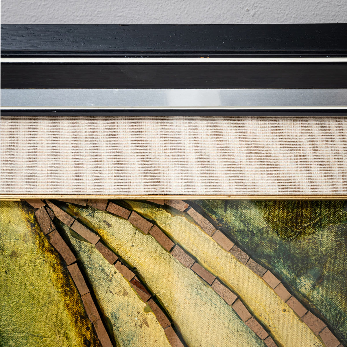 Modern Abstraction, Collage, dated 1973