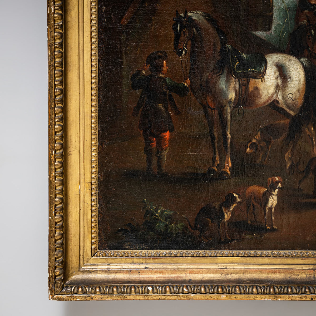 August Querfurt (attributed, 1696–1761), Hunting Party, First Half of the 18th Century