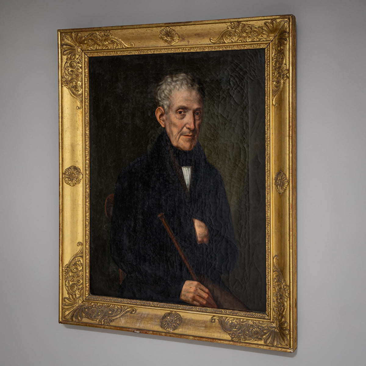 Portrait of an Older Gentleman, Biedermeier Period, 1st Half 19th Century