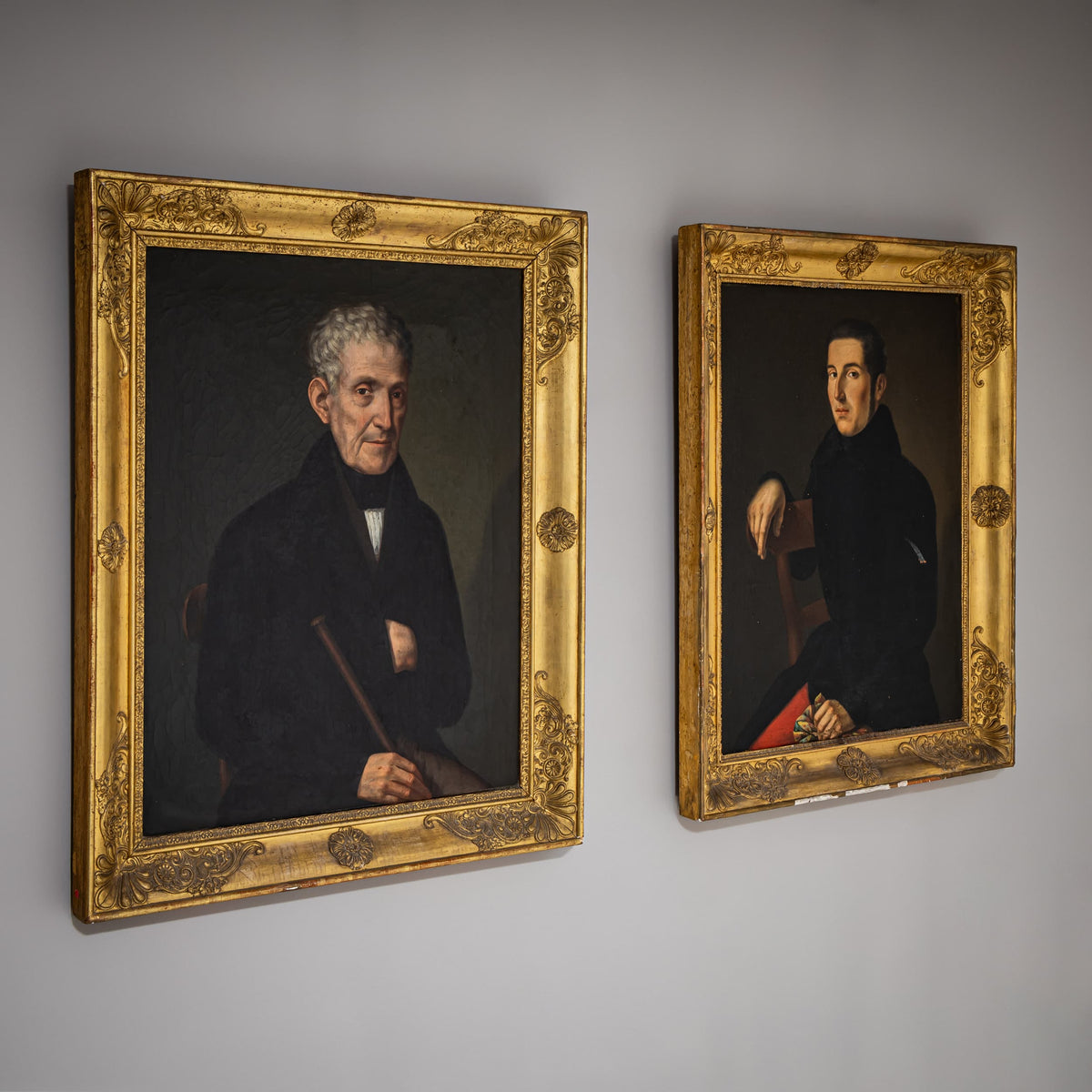 Portrait of a Young Man, Biedermeier Period, 1st Half 19th Century