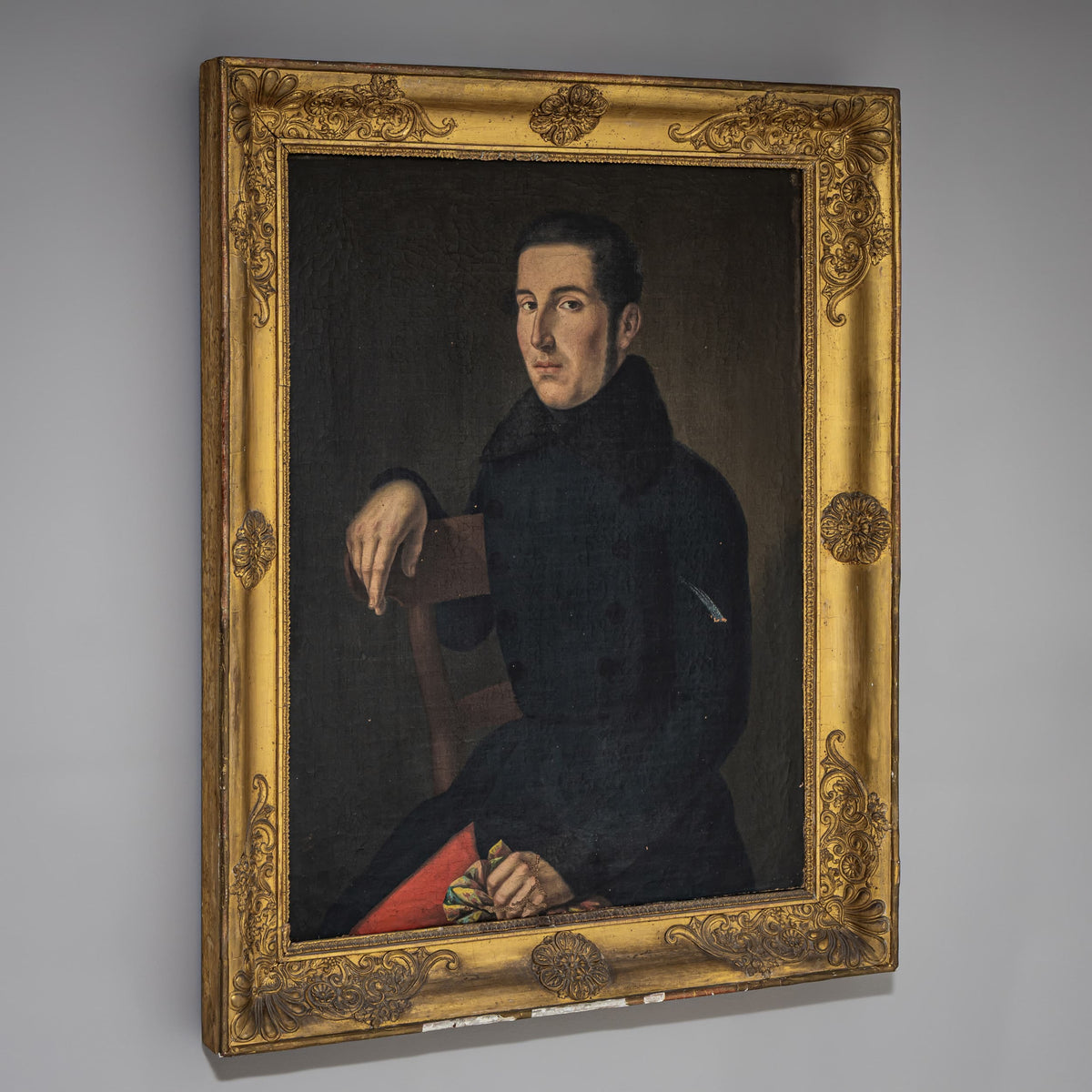 Portrait of a Young Man, Biedermeier Period, 1st Half 19th Century