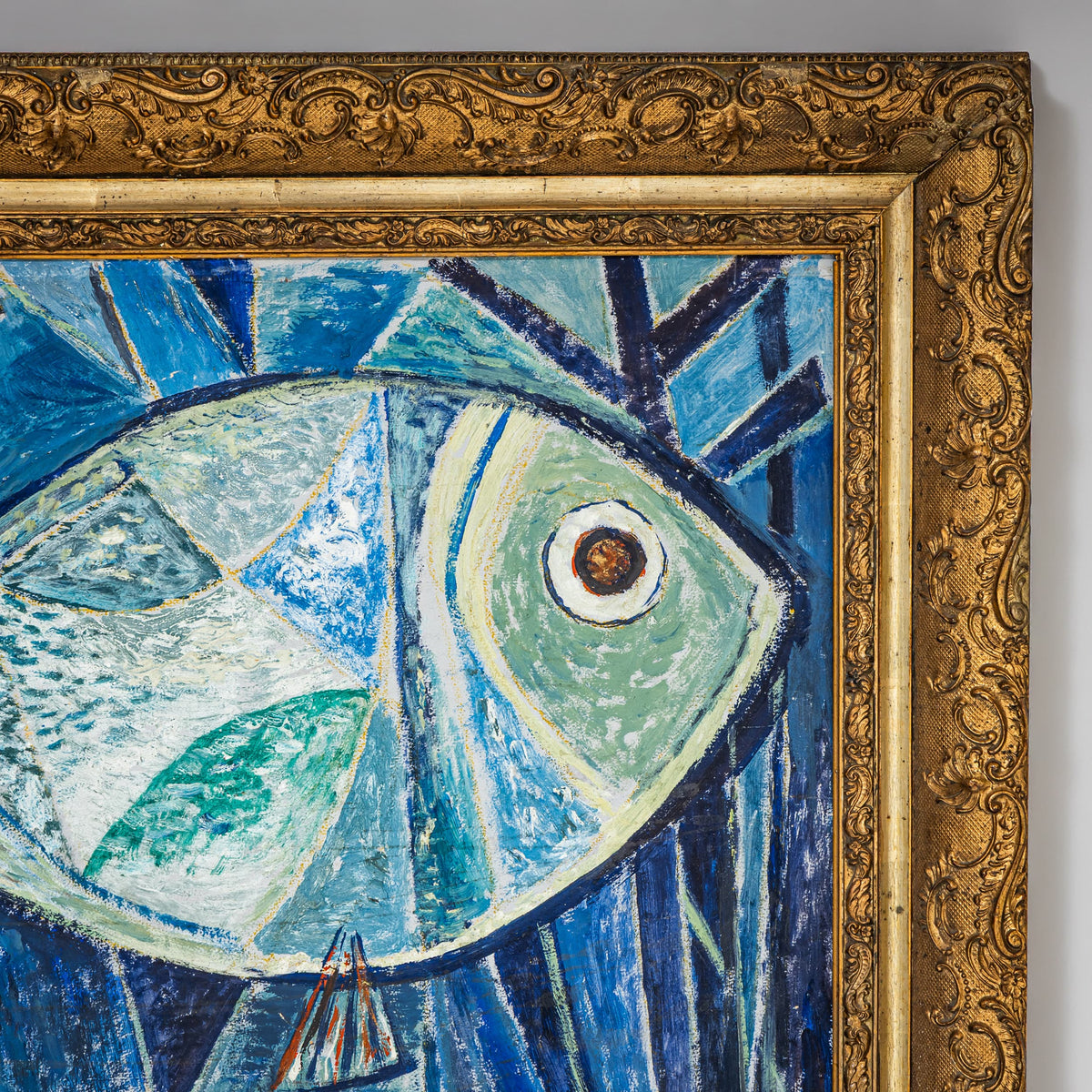 Werner Kreuzhage (1904–1989), Blue Fish, 1955