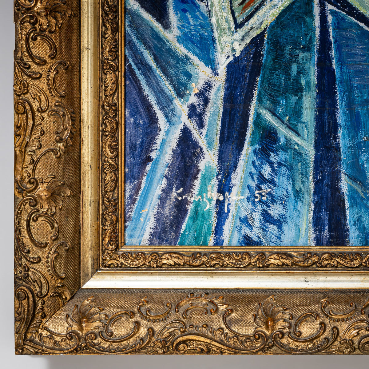 Werner Kreuzhage (1904–1989), Blue Fish, 1955