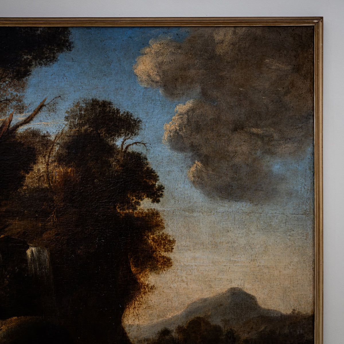 Pair of Landscape Paintings, Italy, 17th Century