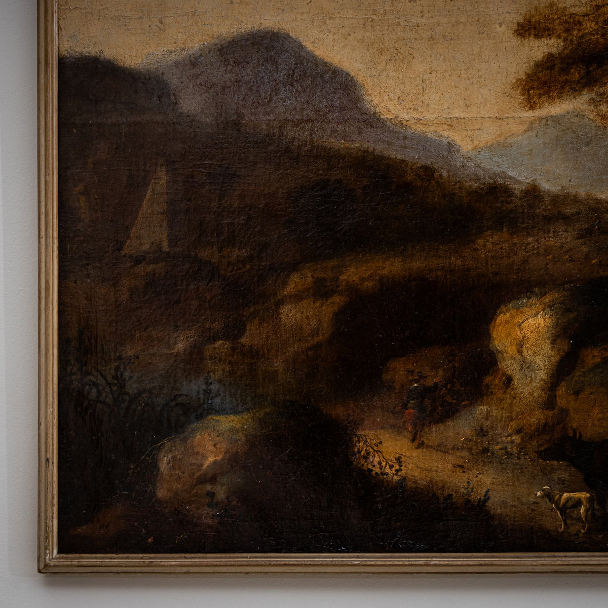 Pair of Landscape Paintings, Italy, 17th Century