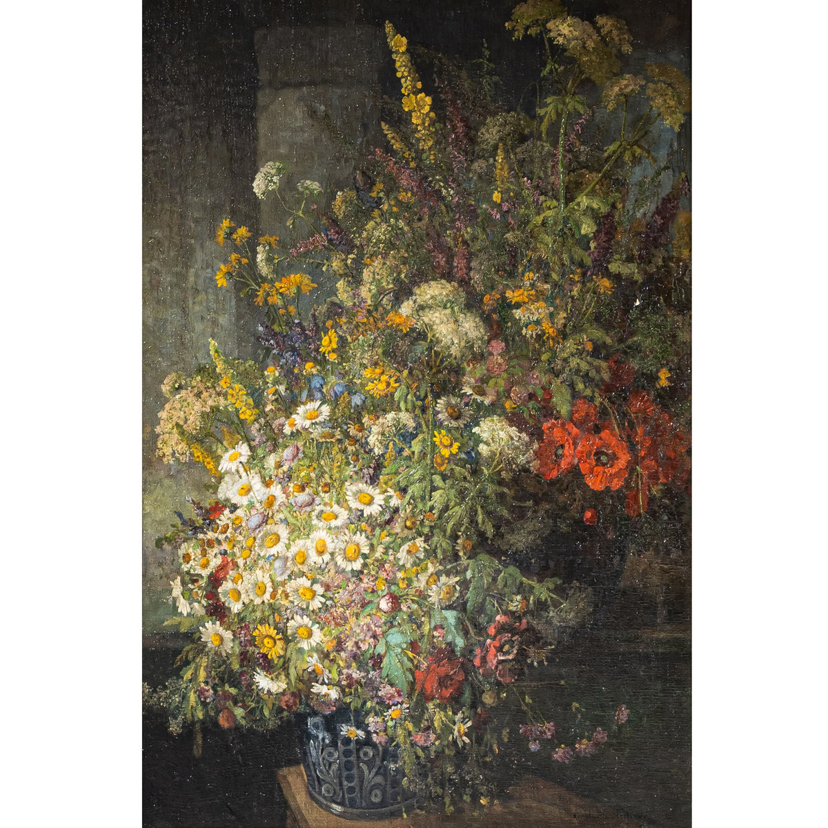 Konstantin Stoitzner (Austria, 1863–1934), “Field and Heath Flowers”