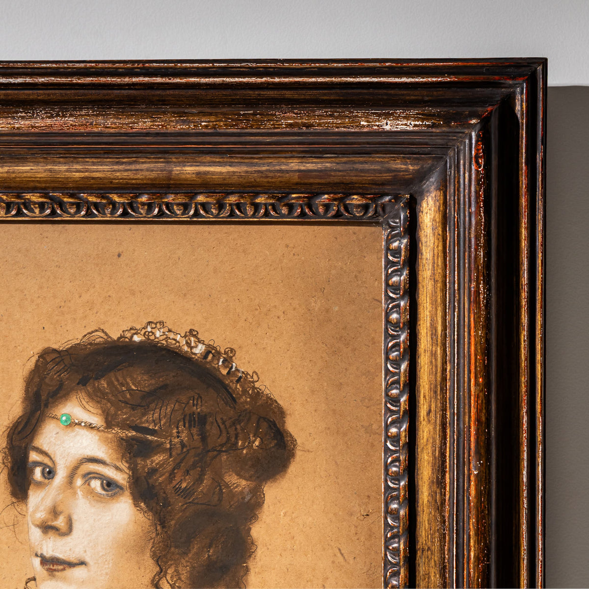 Franz von Stuck (1863 Tettenweis – 1928 Munich) – Portrait of Olga Oberhummer, née Lindpaintner, Munich, circa 1904