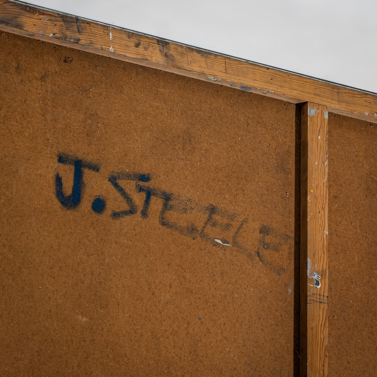 J. Steele, Abstract Painting, 20th Century