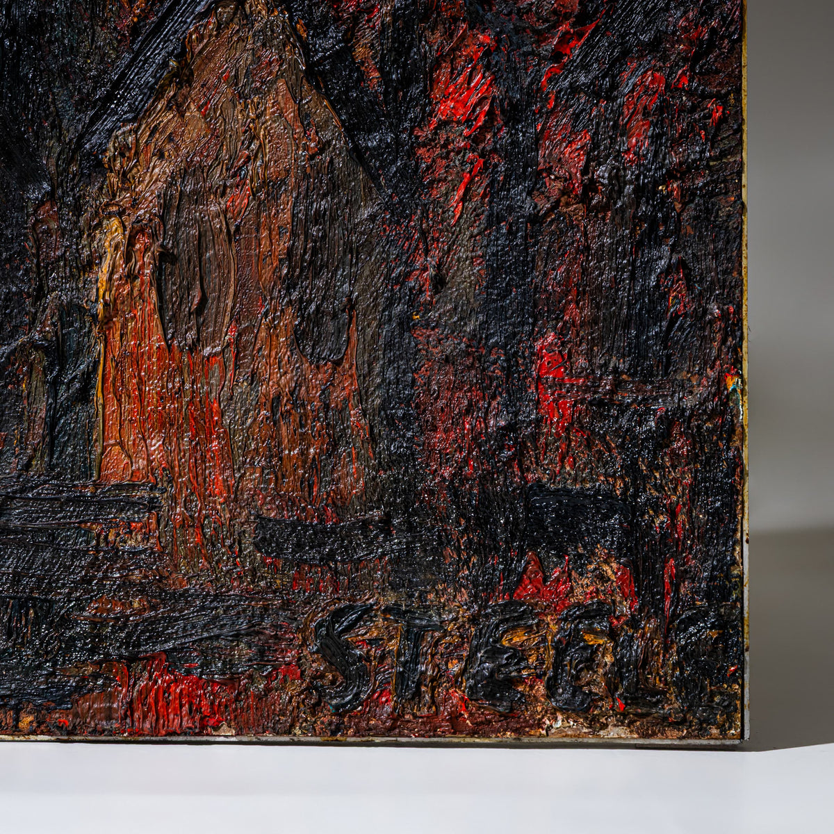 J. Steele, Abstract Painting, 20th Century