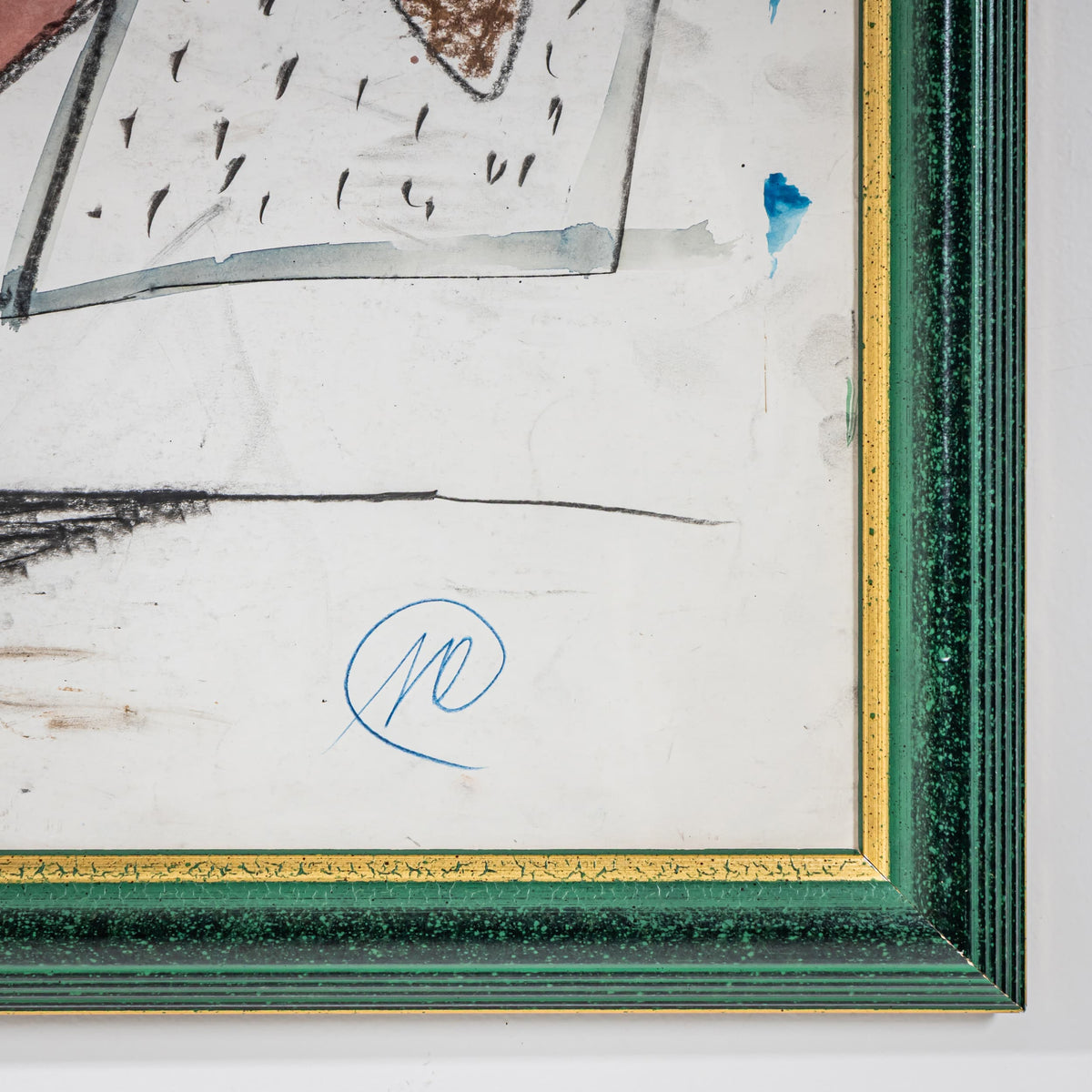 Markus Lüpertz (b. 1941), Untitled, Mixed Media on Paper