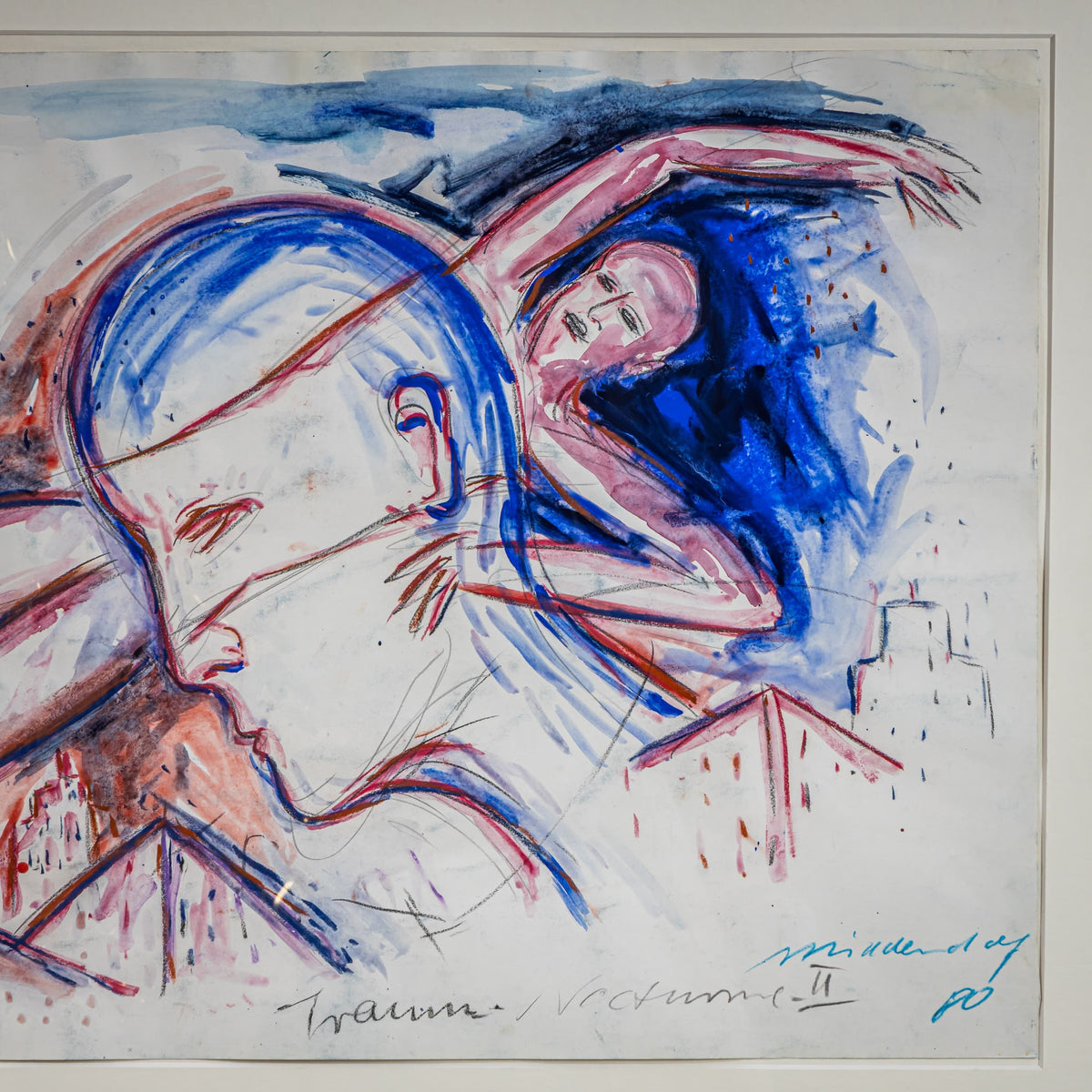Helmut Middendorf (b. 1953), Traum – Nocturne II, Dated 1980