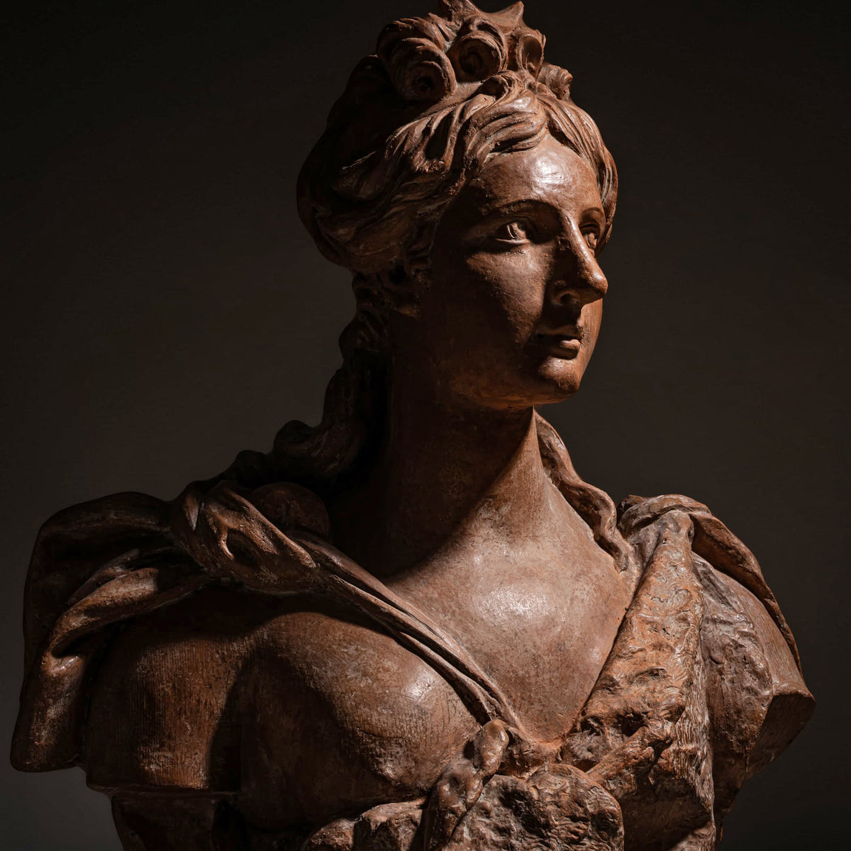 Büste der Göttin Diana, nach Ezio Ceccarelli, Ende 19. Jahrhundert / Anfang 20. Jahrhundert