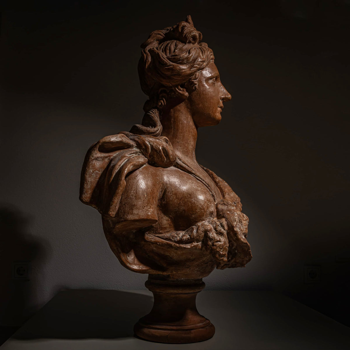 Bust of Goddess Diana, after Ezio Ceccarelli, Late 19th / early 20th Century
