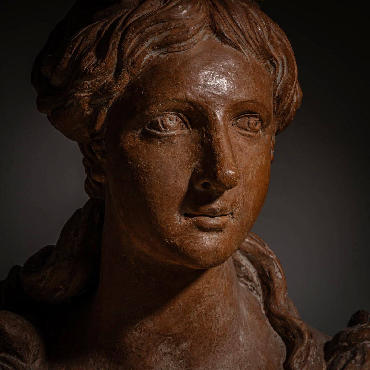 Bust of Goddess Diana, after Ezio Ceccarelli, Late 19th / early 20th Century