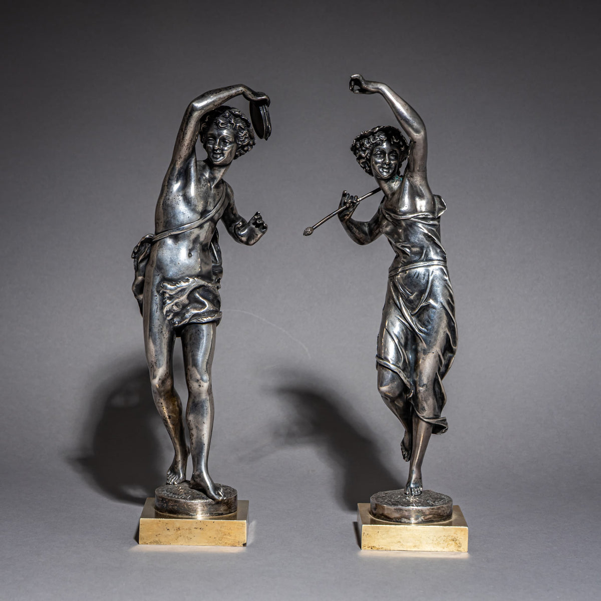 Bacchanten, Entwurf Ernest Rancoulet (1842 Bordeaux - 1918), Frankreich 20. Jahrhundert